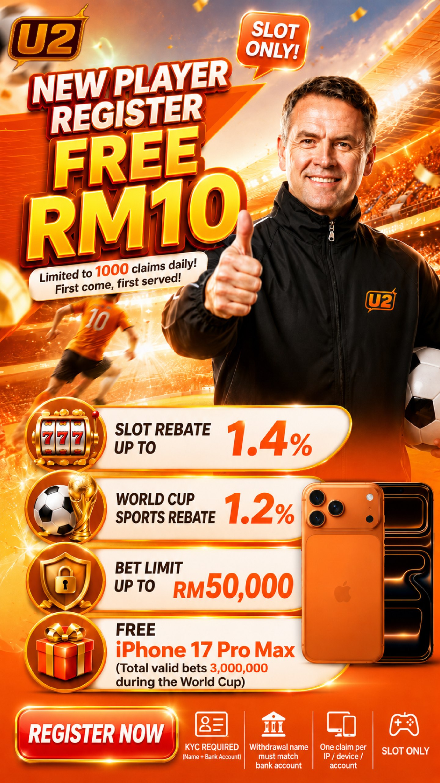 U2 New Player Promo
